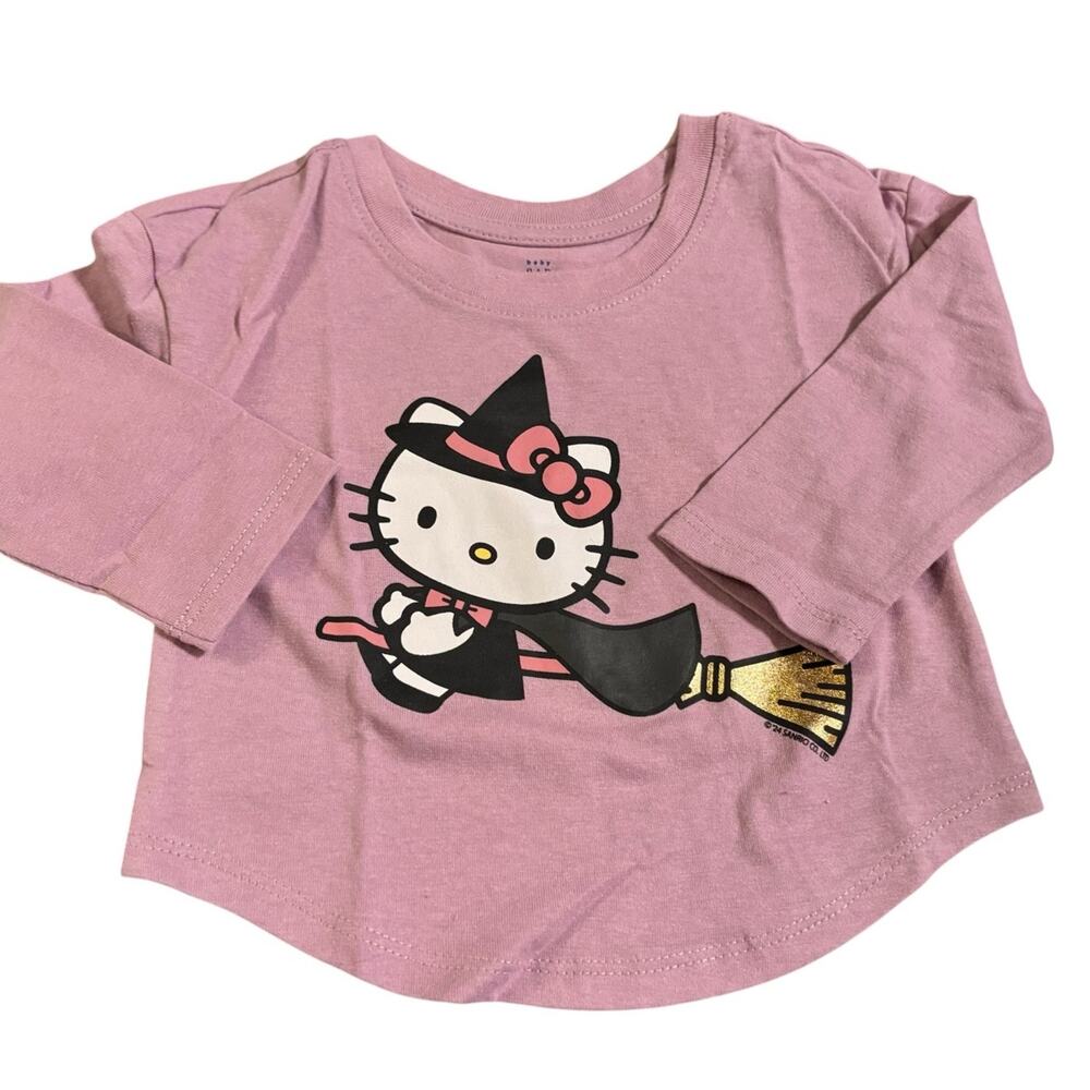 NWT 12-18M Baby Gap Hello Kitty Halloween Shirt